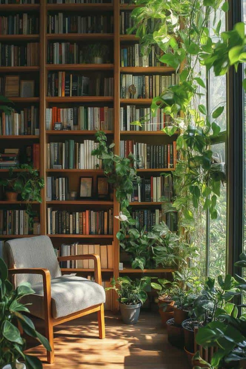 Garden Library Retreat