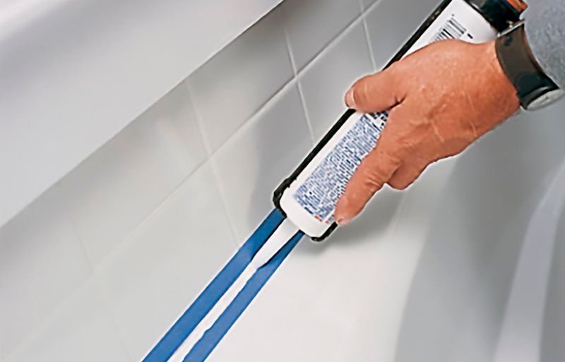 Restore Caulking Around Tubs and Sinks
