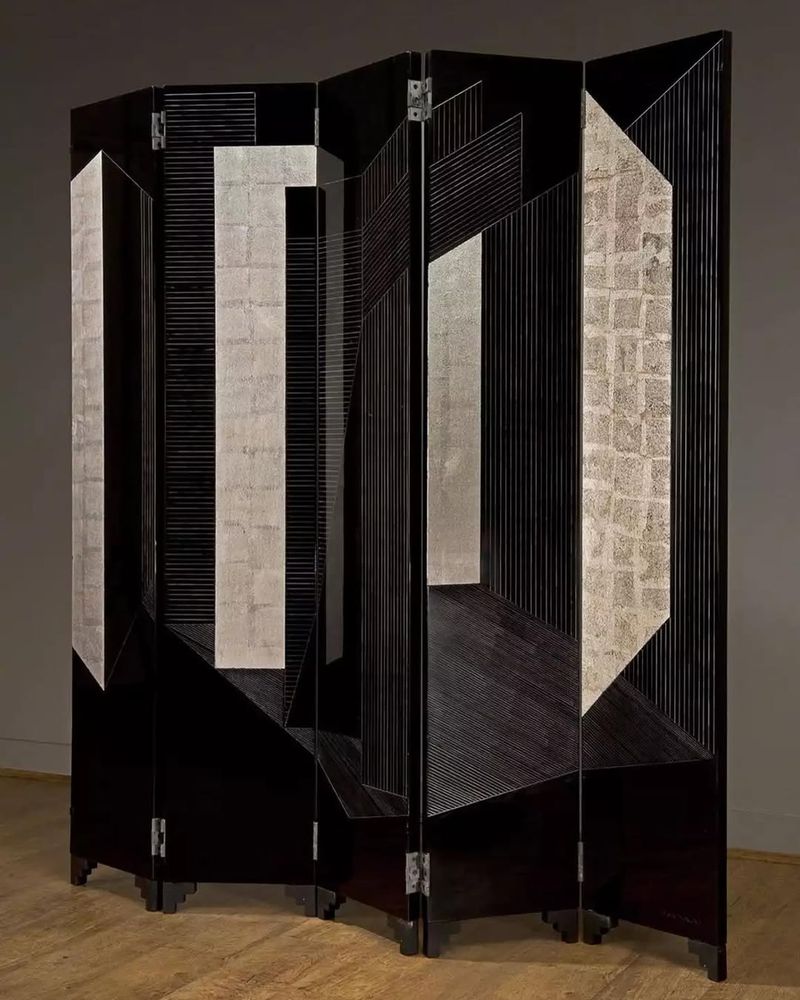 Jean Dunand's Lacquered Screen