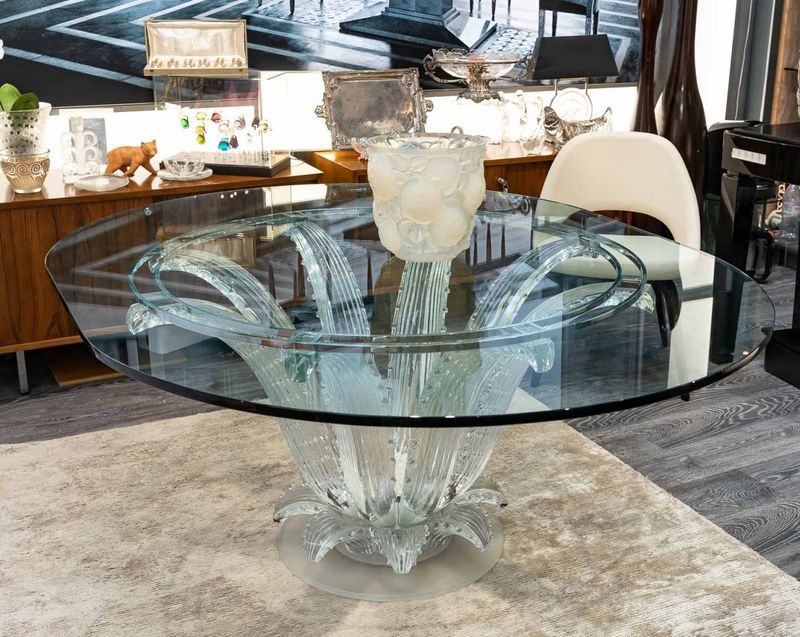 Rene Lalique's Crystal Table