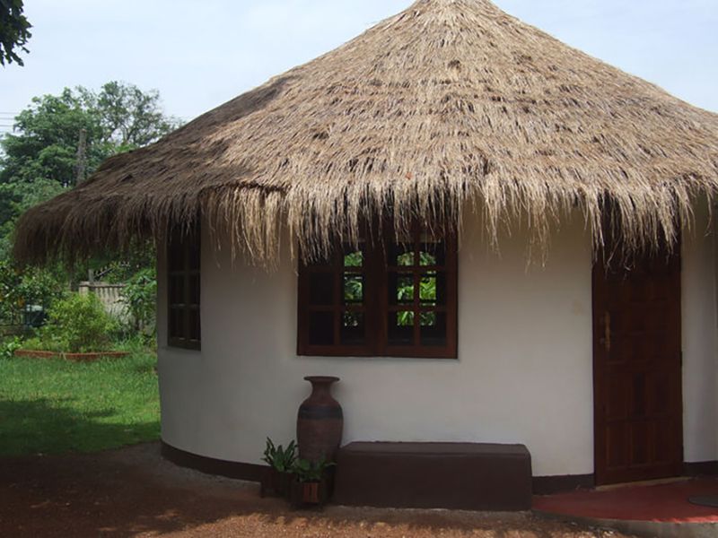 Earthbag House With Scrap Materials, Utah