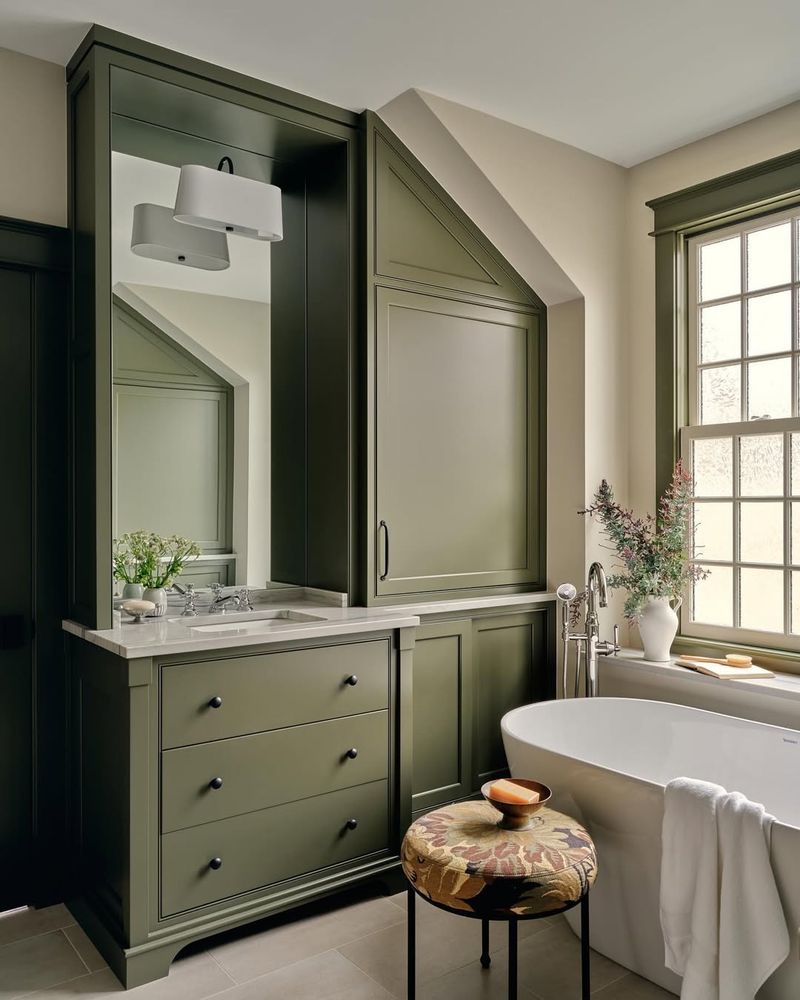 Sage Green Vanities