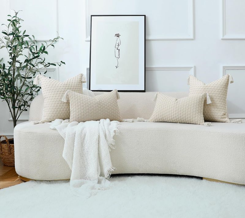 Textural Throw Pillows