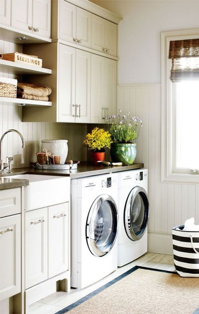 Multiple Laundry Stations Save Sanity