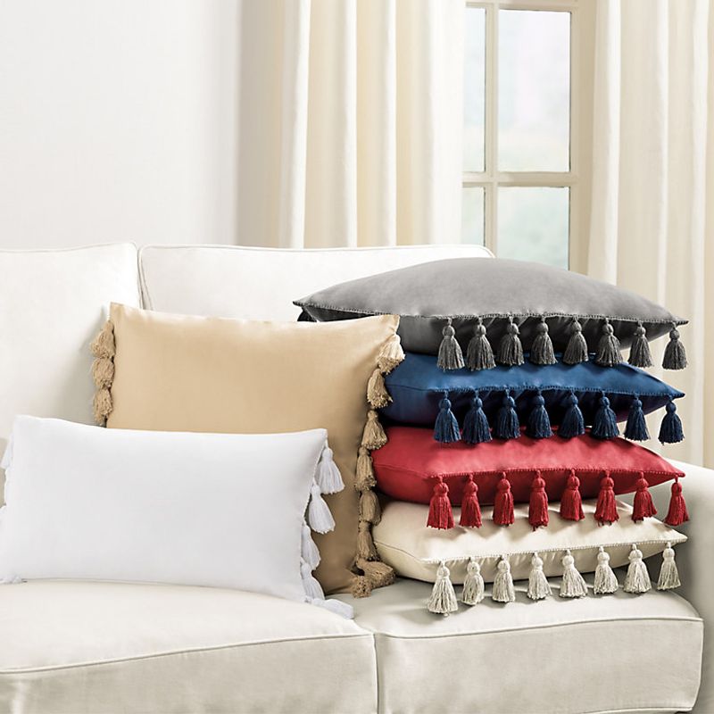 Tassel Trim Cushions – Decorative Flair