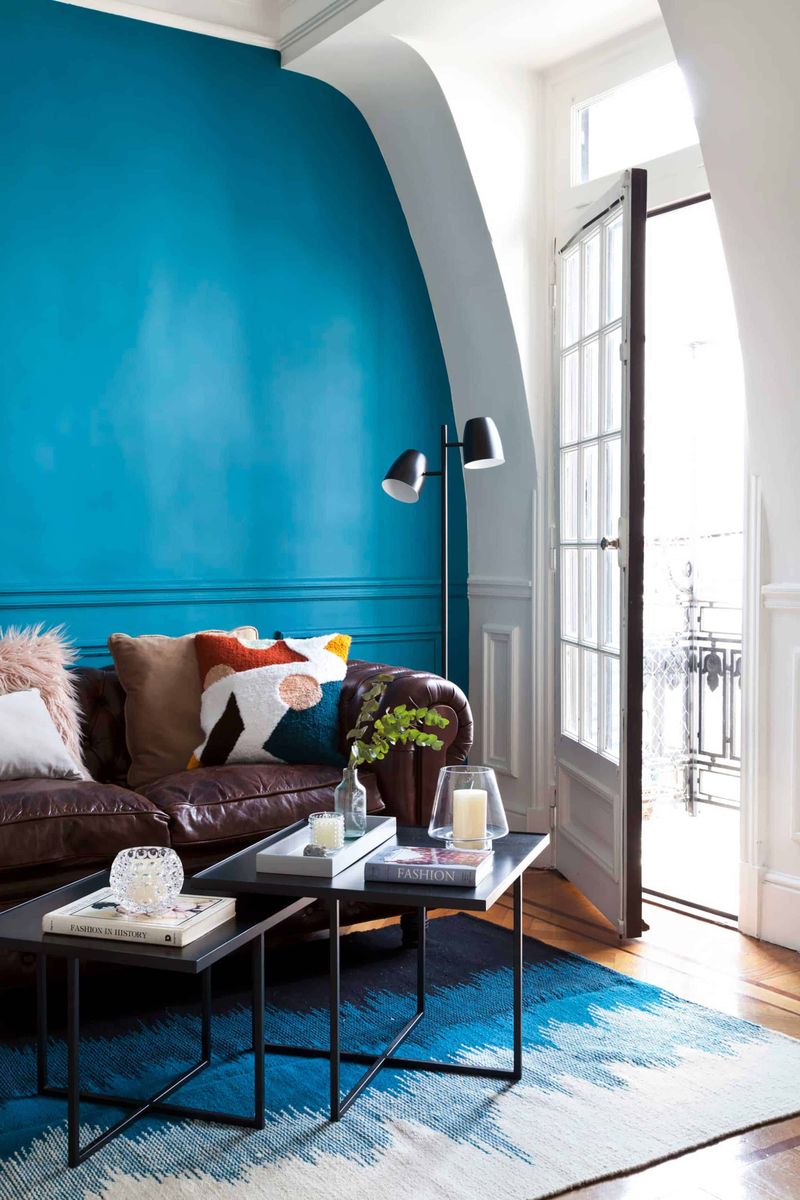 Accent Walls in Bold Colors