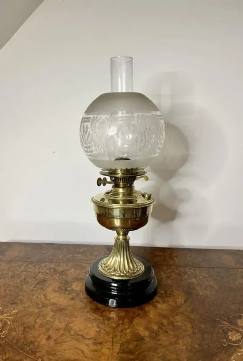 Victorian Oil Lamp