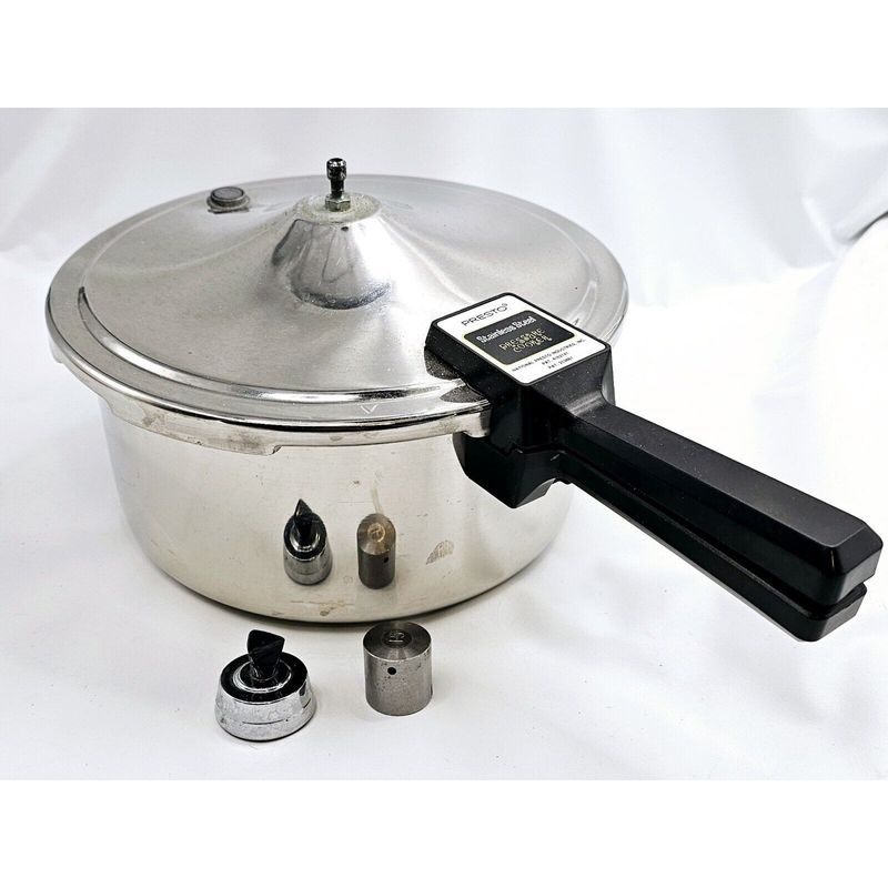 Pressure Cooker with Weight