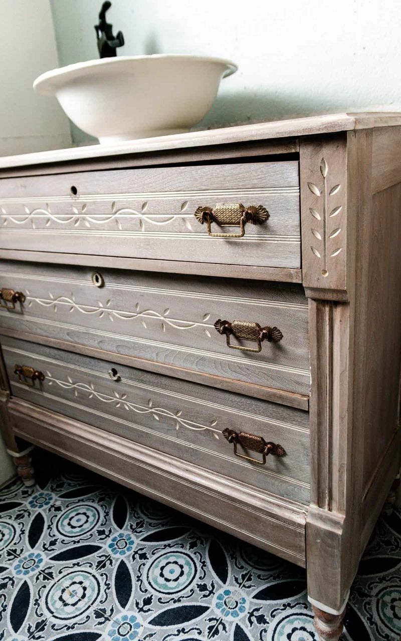 Dresser-To-Vanity Transformation