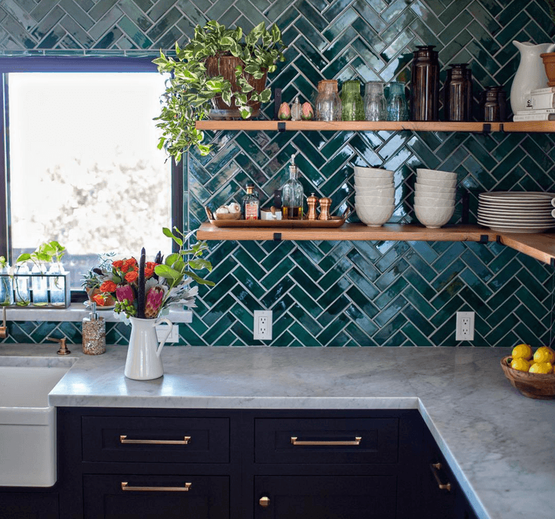 Classic Subway Tile with a Twist
