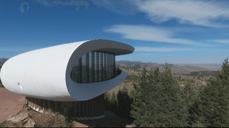 Sleeper House in Genesee Mountain, Colorado