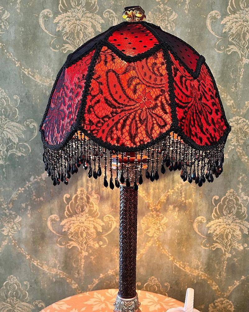 Secretly Miss: Fringed Lampshades