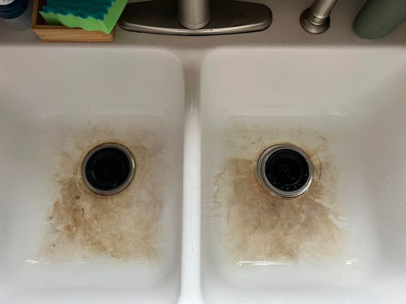 Dirty or Stained Sink