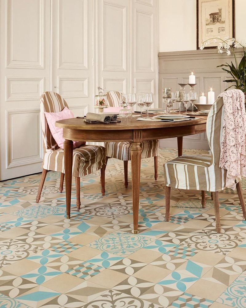 Patterned Tile Floors