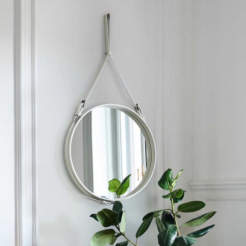 Jacques Adnet's Circular Mirror