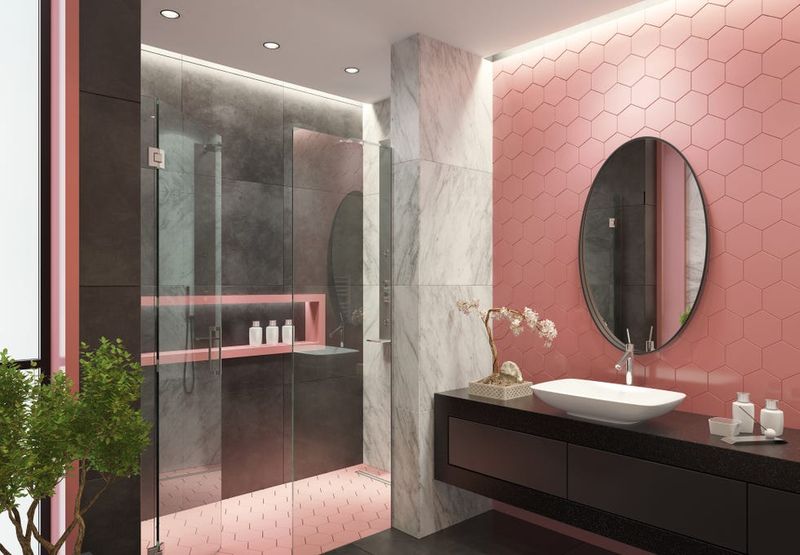 Pink And Gray Color Scheme