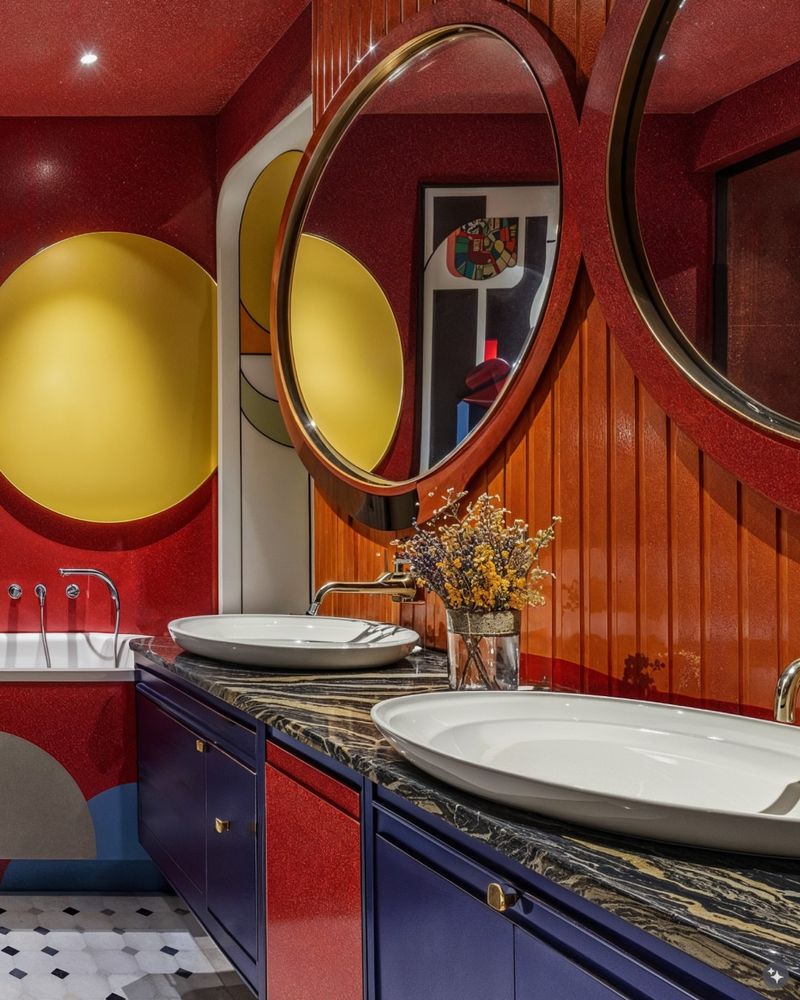 Primary Color Bathroom
