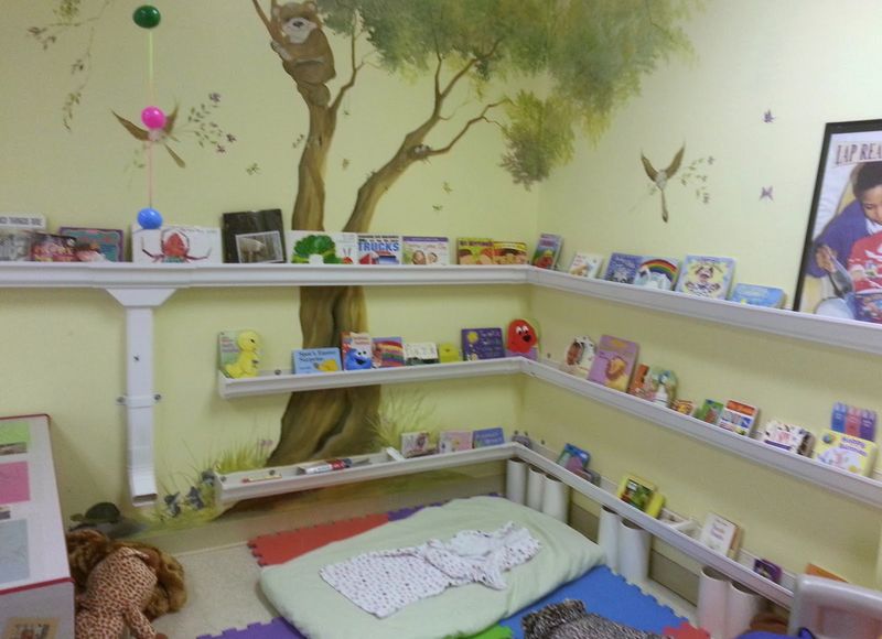 Floating Book Shelves From Rain Gutters