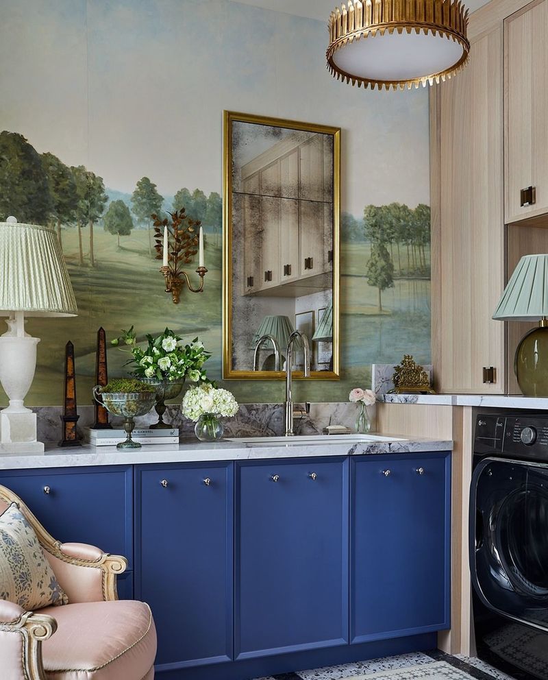 Cheerful Laundry Room