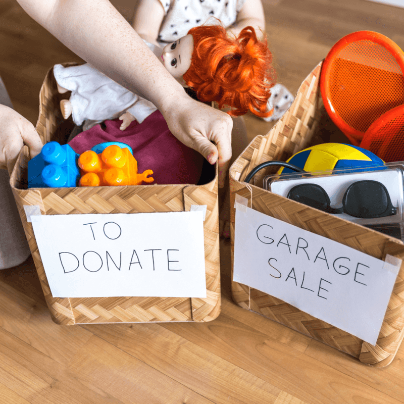 Donate Or Sell Items That Are Still In Good Condition