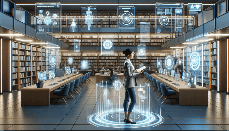High-Tech Digital Library