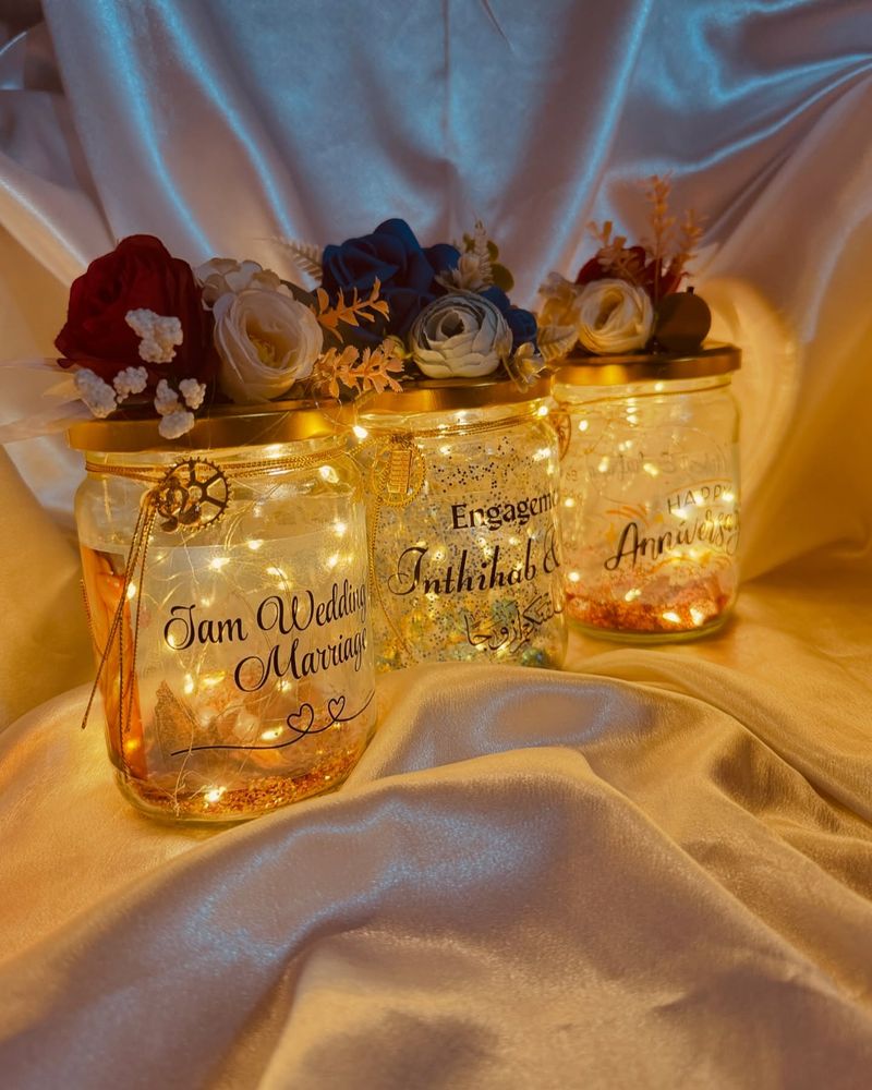 Fairy Light Mason Jars