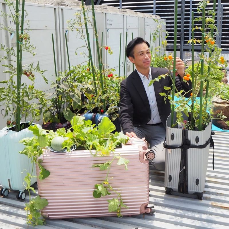 Recycled/Repurposed Planters For Character