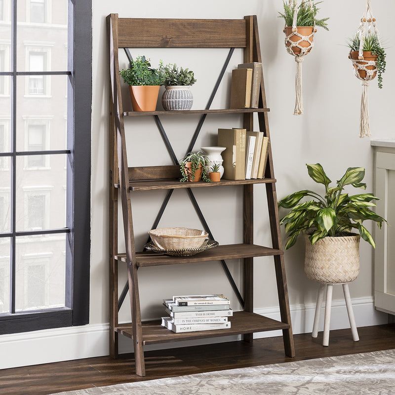 Ladder Style With Vertical Storage