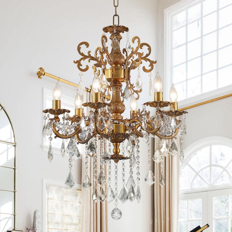 Ornate Chandeliers: Statement Lighting
