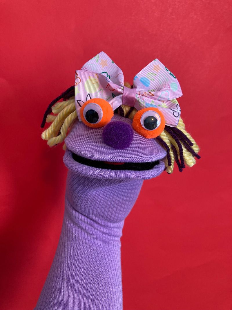 Sock Puppet Bookends