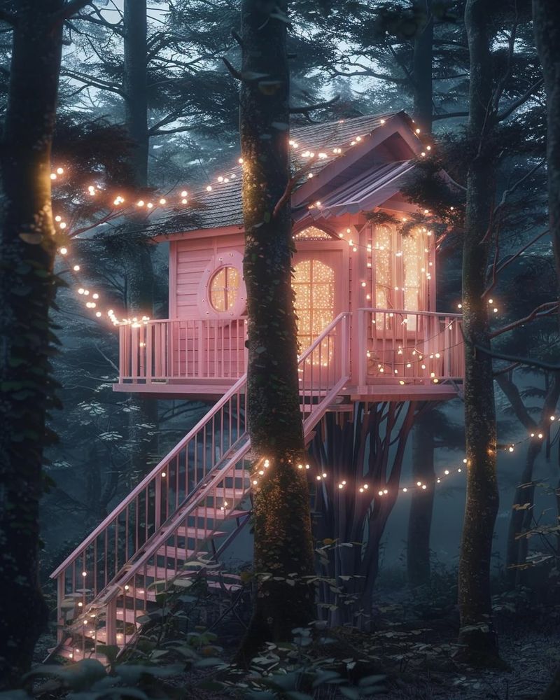 Fairy-Lit Treehouse