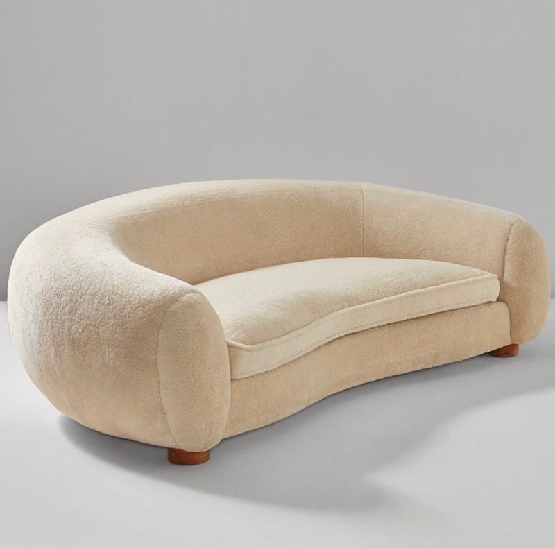 Jean Royère's Polar Bear Sofa