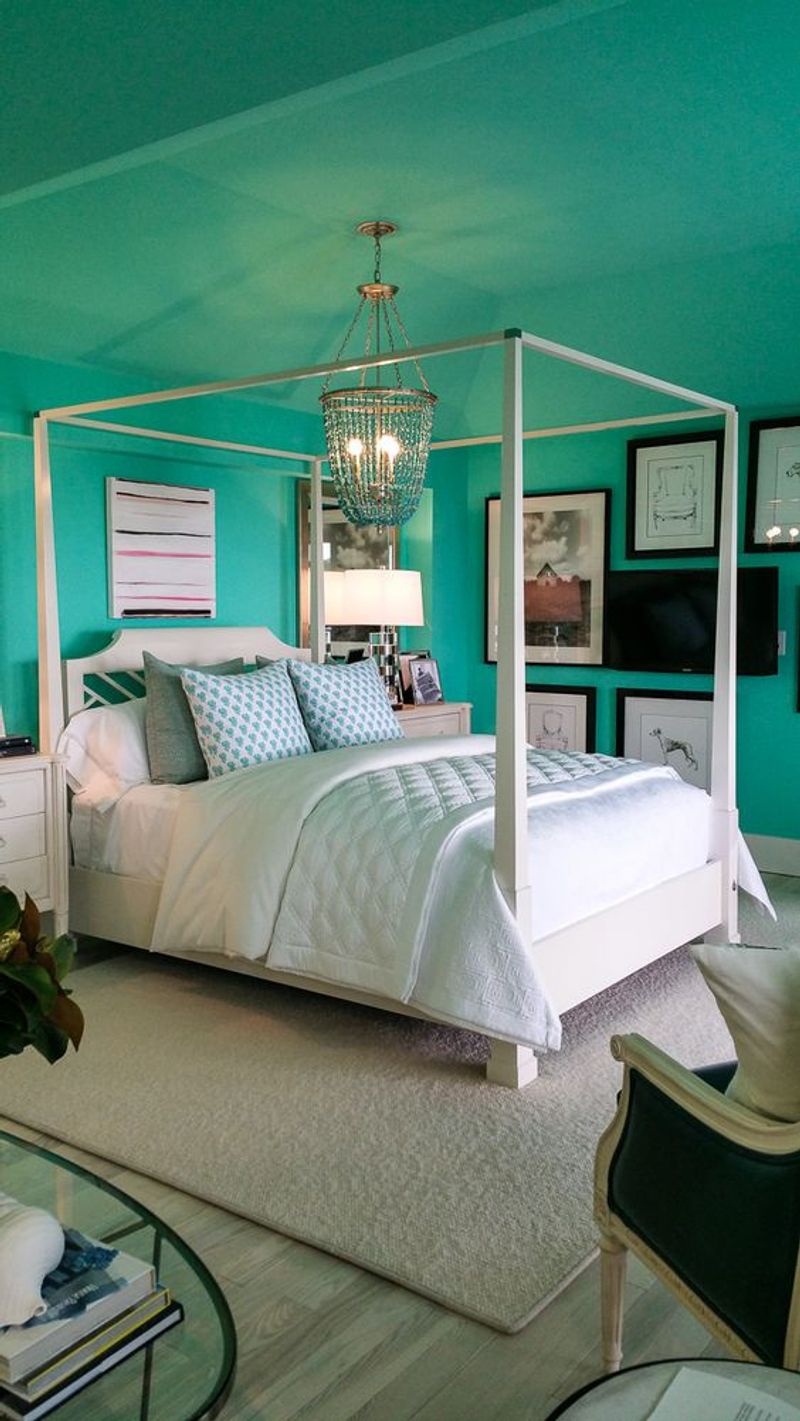 Teal and Turquoise