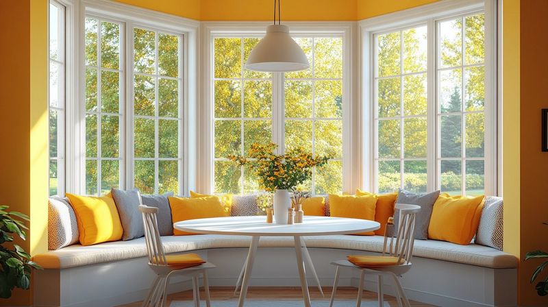Sunshine Yellow Breakfast Nooks