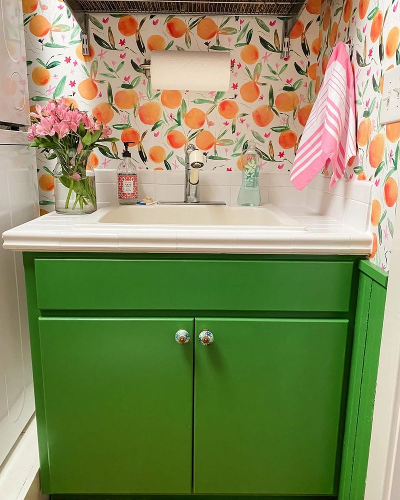 Lime Green Vanities