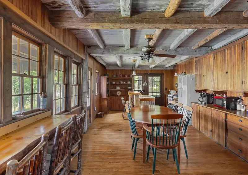 Rustic Lodge Kitchen