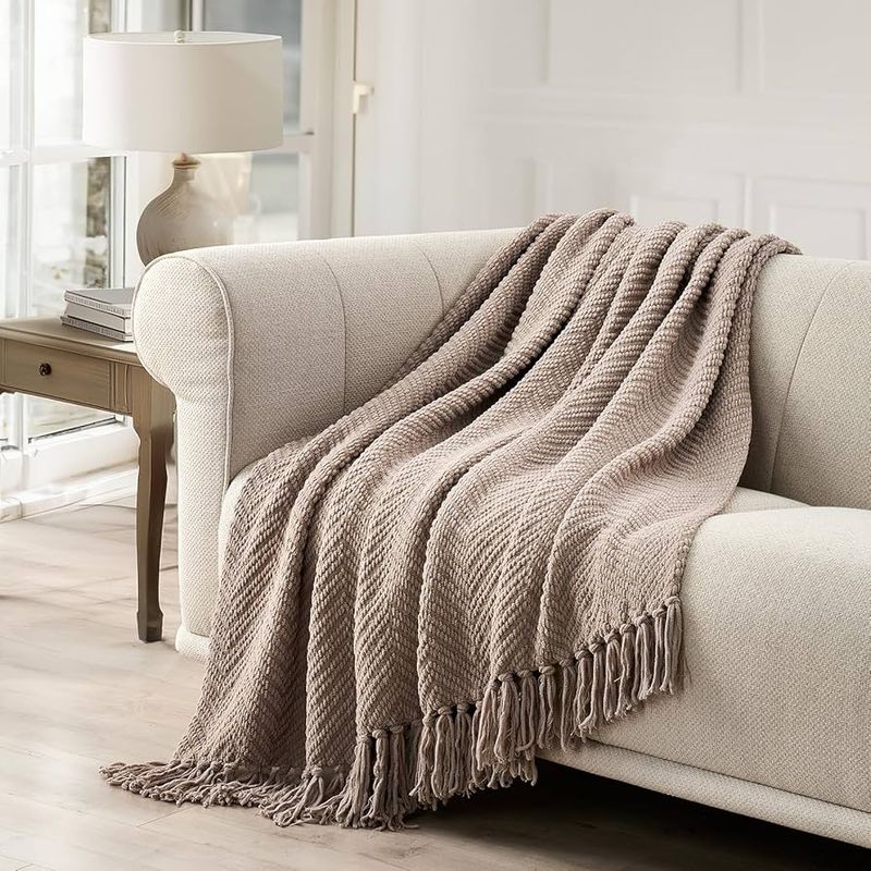 Layered Throw Blankets