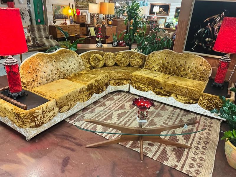 Never Come Back: Mismatched Oversized Furniture Sets