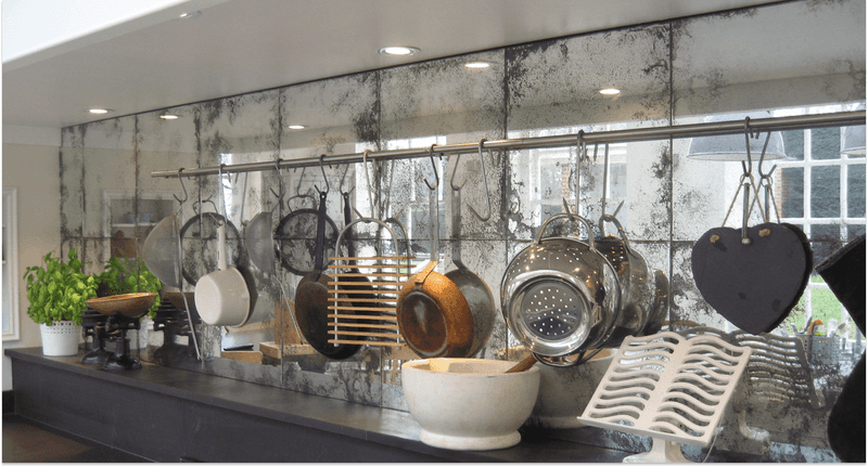Mirrored Backsplashes
