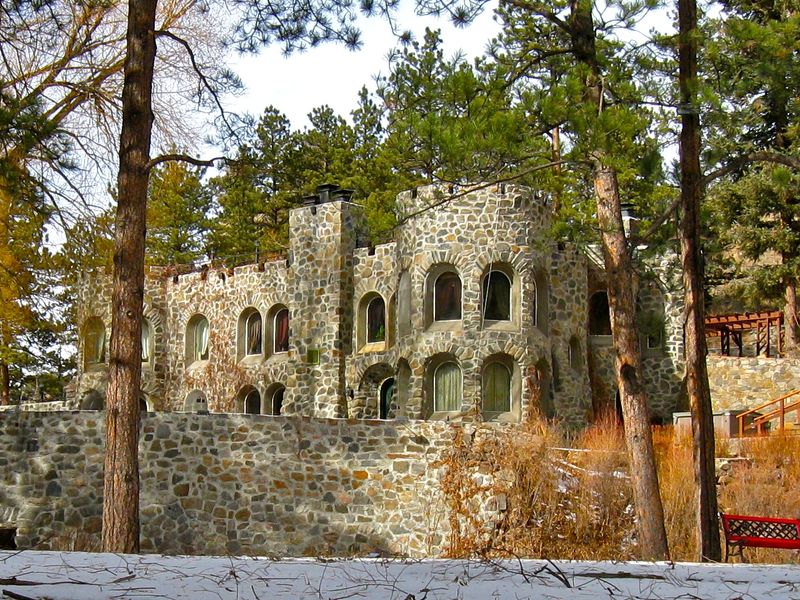 Dunafon Castle in Idledale, Colorado