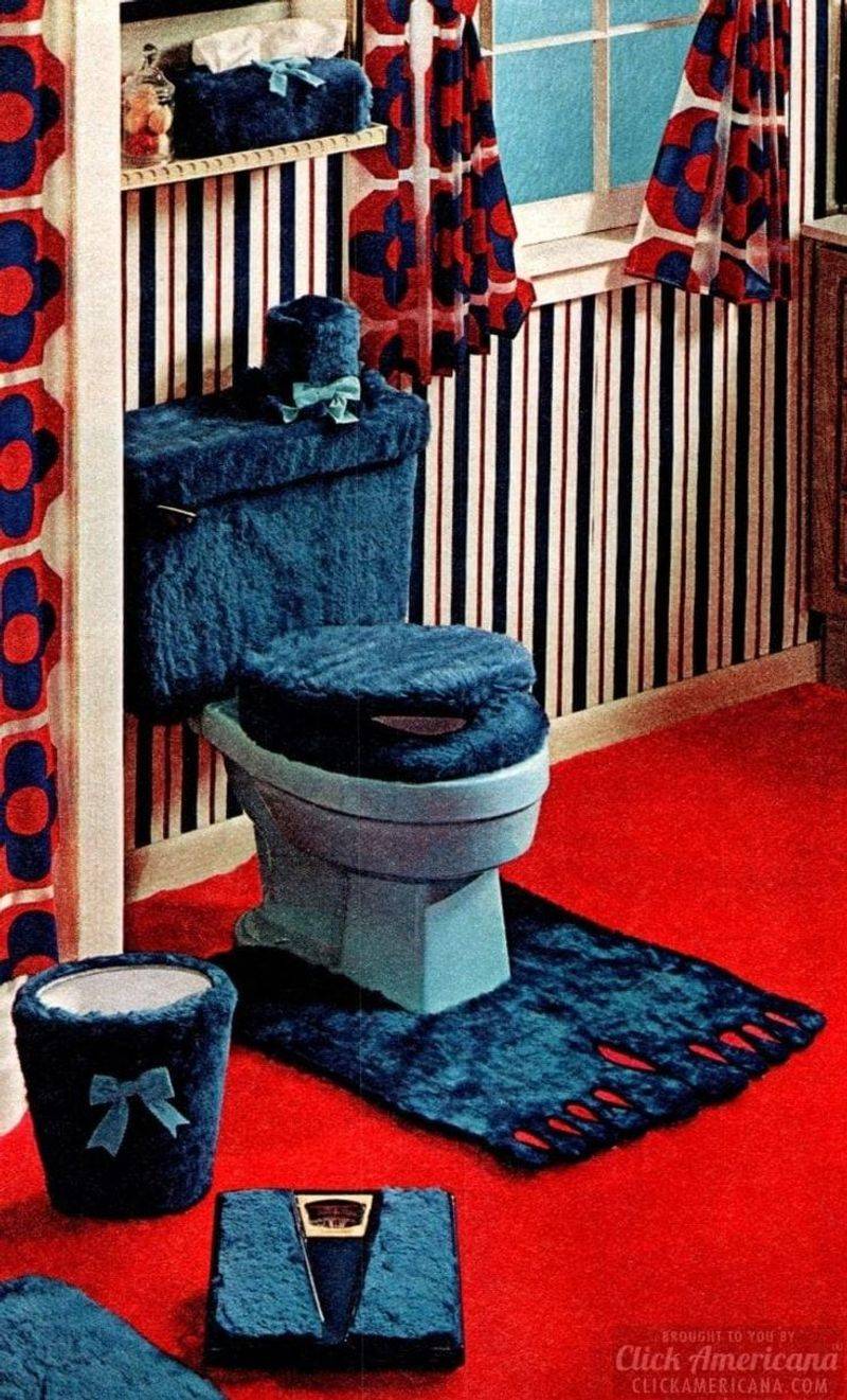 Toilet Carpet and Fuzzy Seat Covers