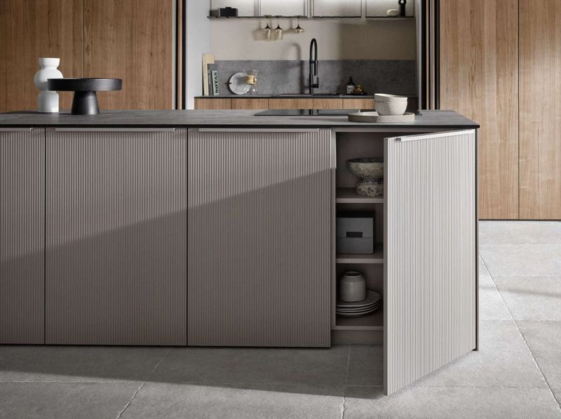 Textured Cabinetry