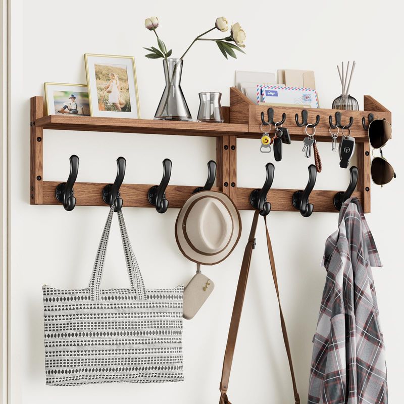 Wall Hooks for Organization