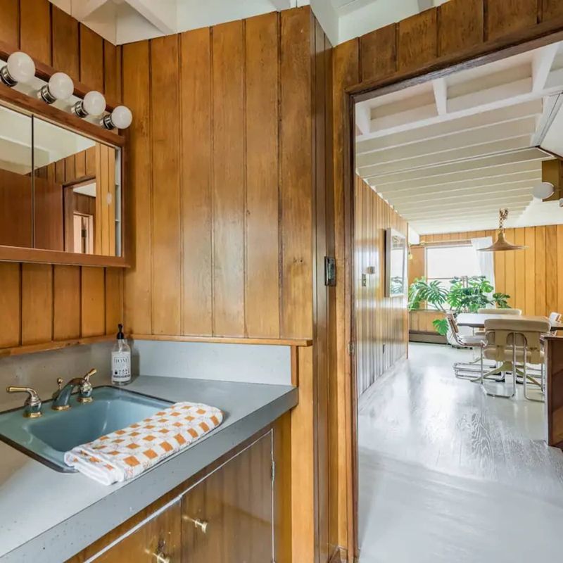 Wood Paneling On Every Wall