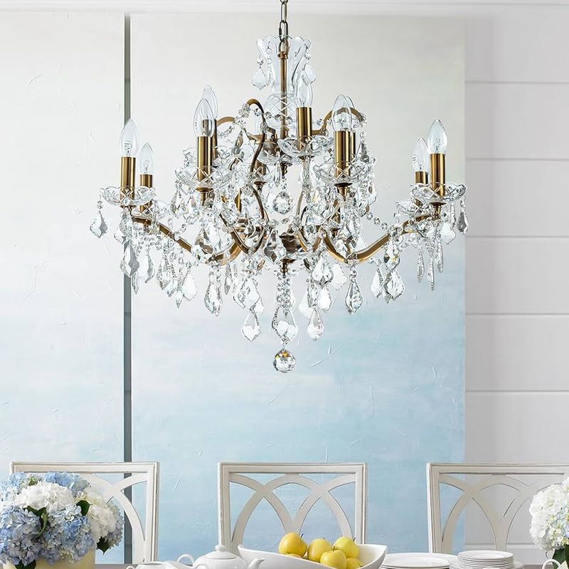 Crystal Chandelier: The Sparkling Showpiece