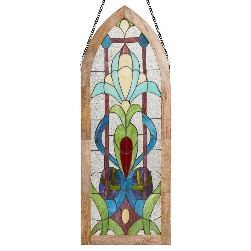 Glasswork: Organic Stained Glass vs. Geometric Patterns