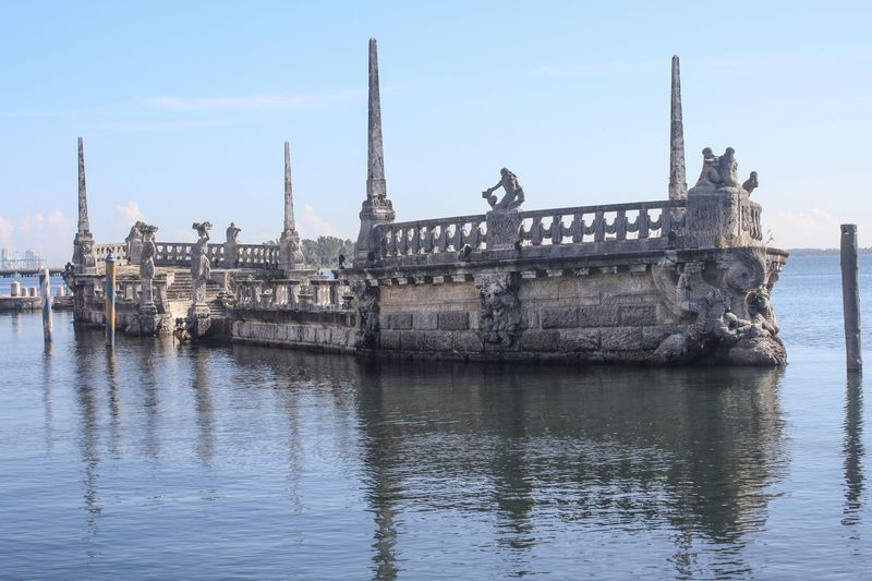 Vizcaya's Boat-Shaped Stone Barge