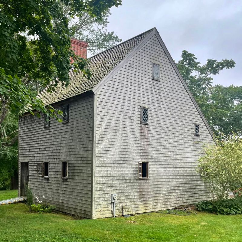 The Historic Saltbox in Concord, MA