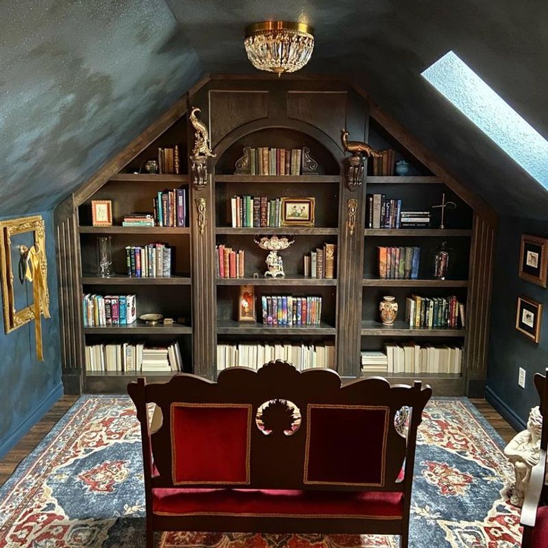The Overly Themed Library That Feels Like a Set