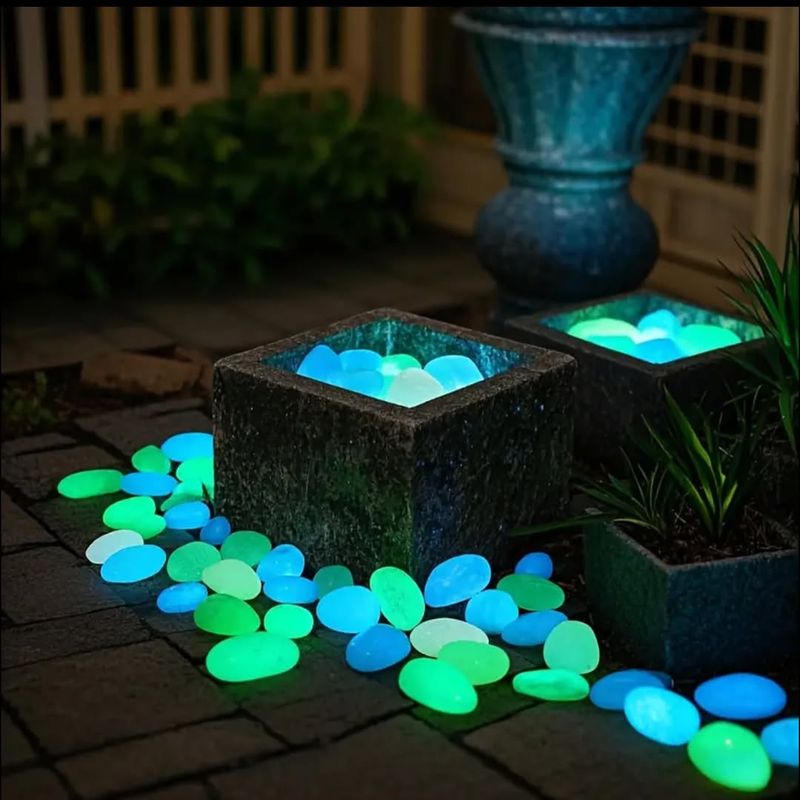Glow-in-the-Dark Pebbles